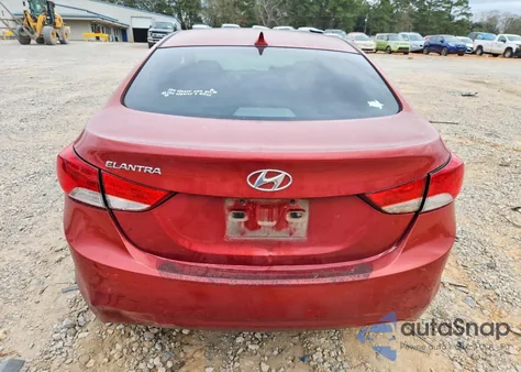 2012 Hyundai Elantra Gls z USA, uszkodzony, nr VIN KMHDH4AE5CU433821